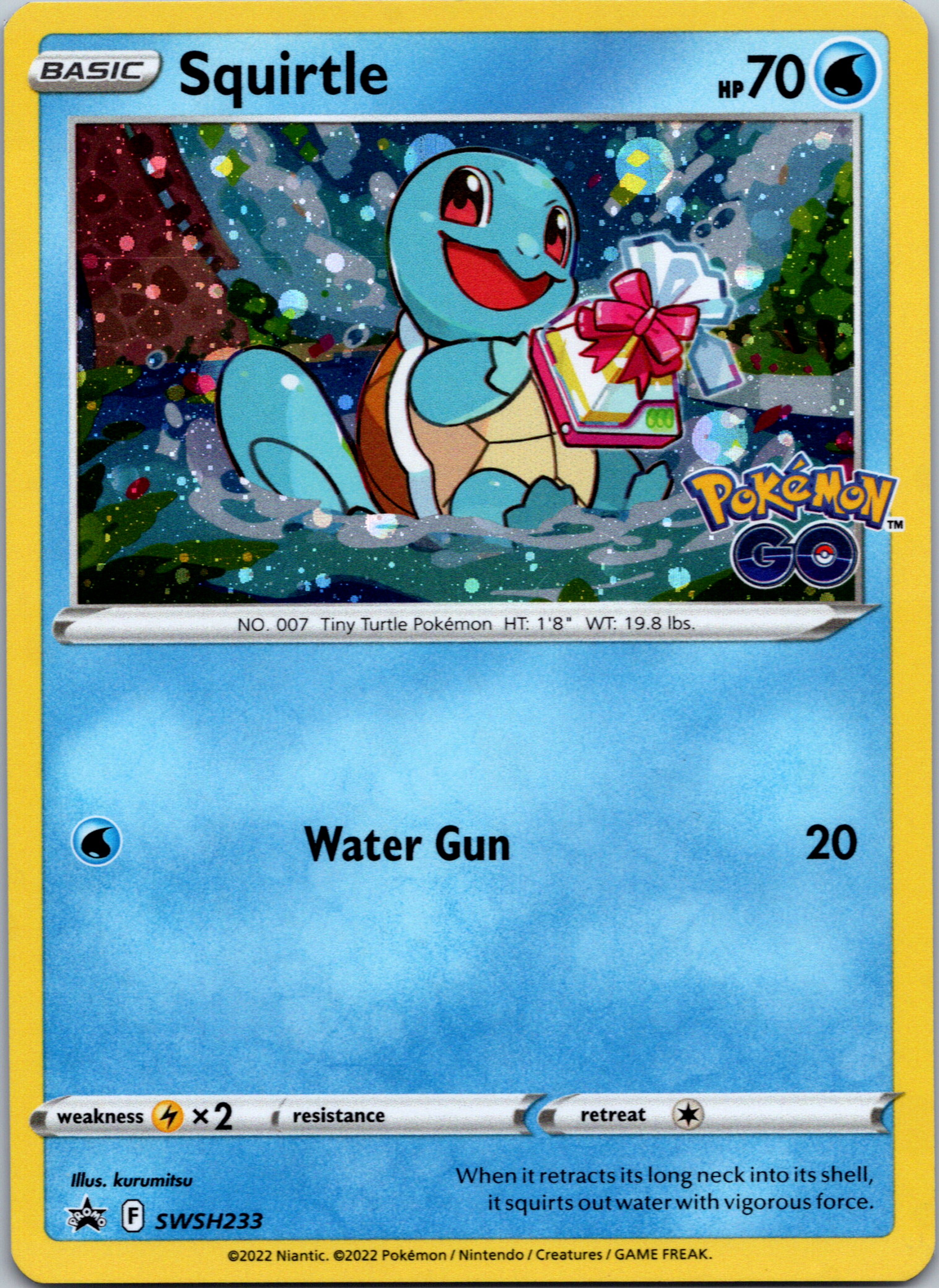 Squirtle (SWSH233) [Sword & Shield: Black Star Promos]