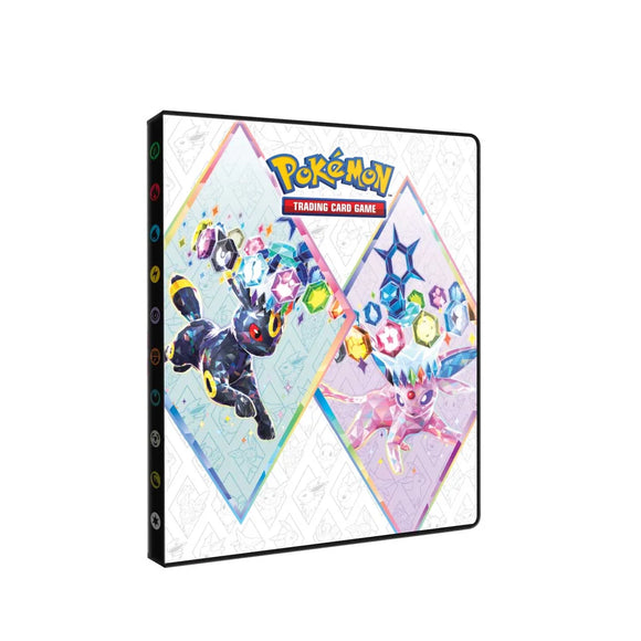Scarlet & Violet Prismatic Evolutions 4-Pocket Portfolio for Pokemon - Local Pickup Only