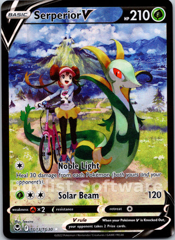 Serperior V (TG13/TG30) [Sword & Shield: Silver Tempest]