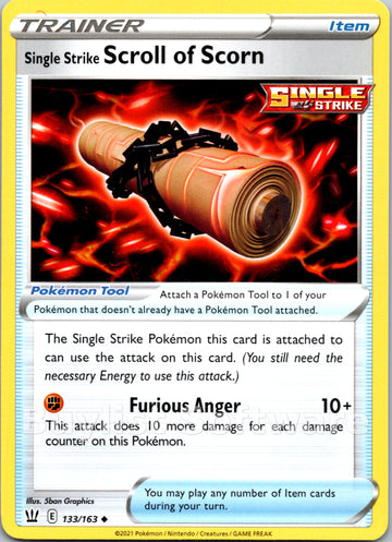 Single Strike Scroll of Scorn [133/163] [SWSH05: Battle Styles]
