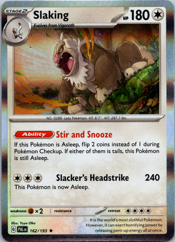 Slaking [162/193] [Paldea Evolved] Holofoil