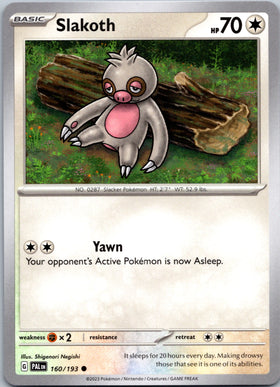 Slakoth [160/193] [Paldea Evolved]