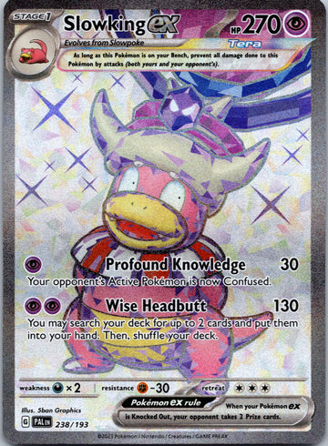 Slowking ex - 238/193 [238/193] [Paldea Evolved] Holofoil