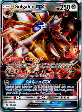 Solgaleo GX [89/149] [Sun & Moon Base Set] Holofoil
