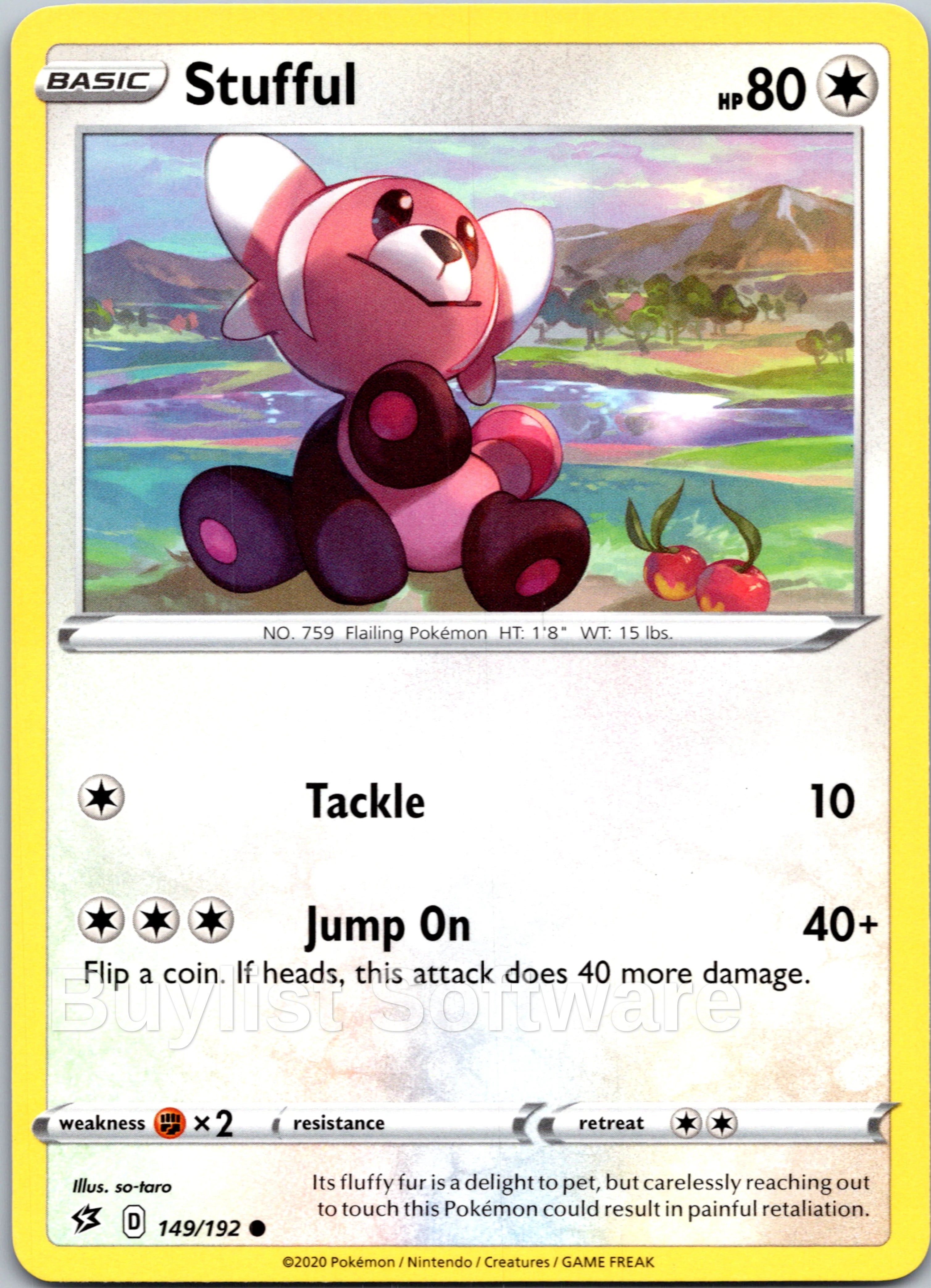 Stufful (149/192) [Sword & Shield: Rebel Clash]
