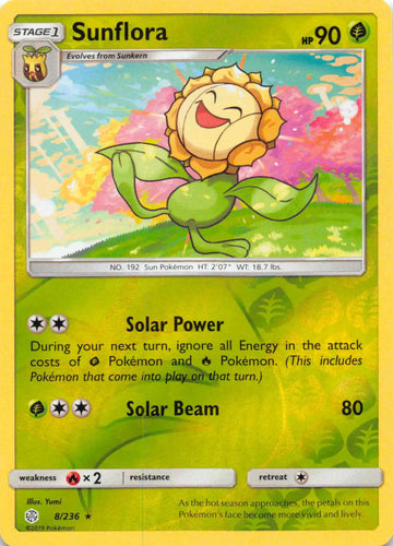 Sunflora [8/236] [Cosmic Eclipse] Reverse Holofoil
