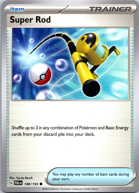 Super Rod - 188/193 [188/193] [Paldea Evolved]