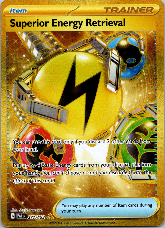 Superior Energy Retrieval - 277/193 [277/193] [Paldea Evolved] Holofoil