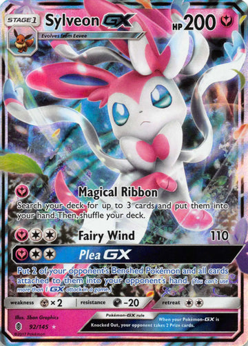 Sylveon GX [92/145] [Guardians Rising] Holofoil