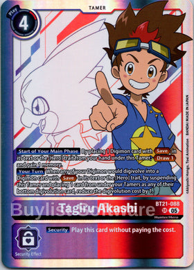 Tagiru Akashi [BT21-088 SR] [World Convergence] Foil