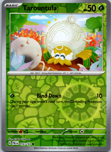 Tarountula - 016/193 [016/193] [Paldea Evolved] Reverse Holofoil