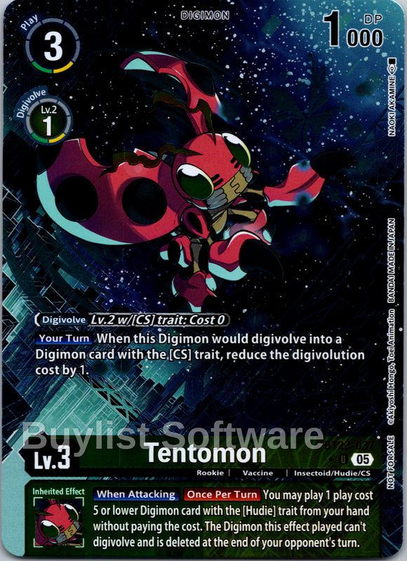 Tentomon (Hacker's Slumber Box Promotion Pack) [BT23-037 U] [Hackers' Slumber]