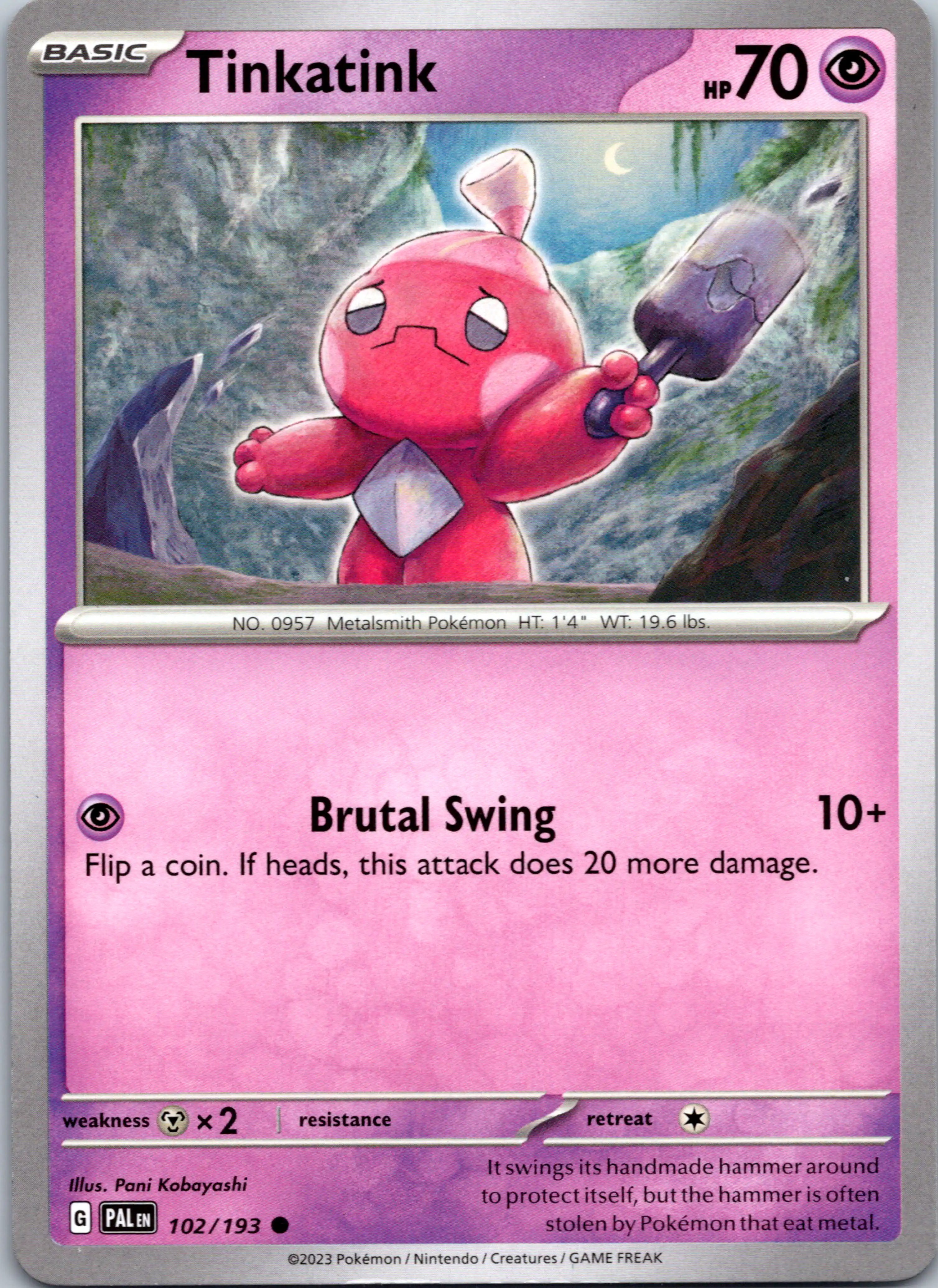 Tinkatink - 102/193 [102/193] [Paldea Evolved]