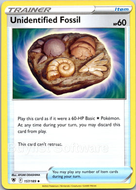 Unidentified Fossil [157/189] [Astral Radiance]