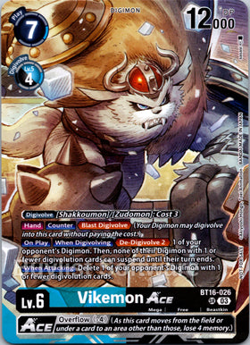 Vikemon ACE (Cyber Eden Release Event Participant) [BT16-026 SR] [Cyber Eden Release Event Cards]