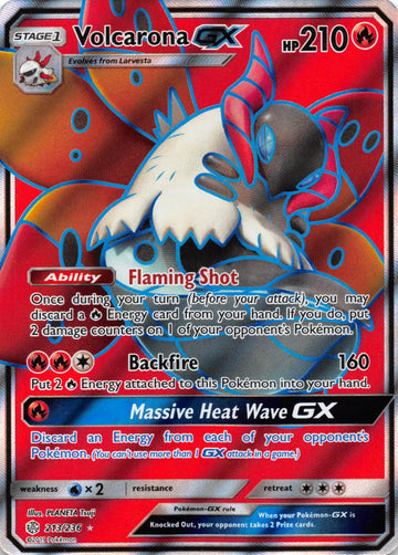Volcarona GX (Full Art) [213/236] [Cosmic Eclipse] Holofoil