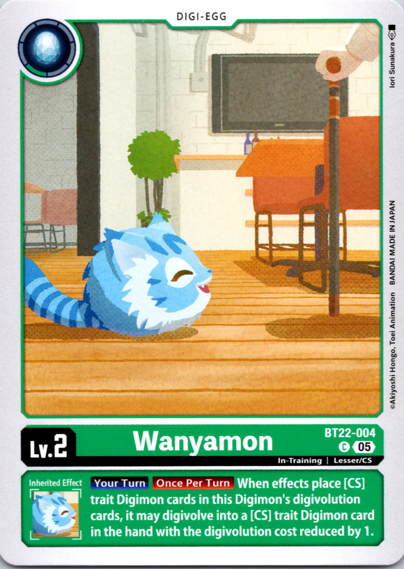 Wanyamon [BT22-004 C] [Cyber Eden]