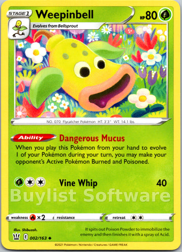 Weepinbell [002/163] [SWSH05: Battle Styles]