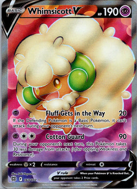 Whimsicott V (Full Art) [160/172] [Brilliant Stars] Holofoil