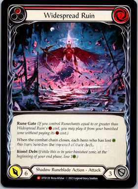 Widespread Ruin [DTD139] (Dusk Till Dawn)  Rainbow Foil