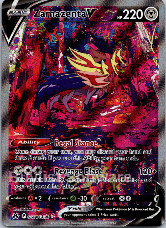Zamazenta V (GG54/GG70) [Sword & Shield: Crown Zenith]