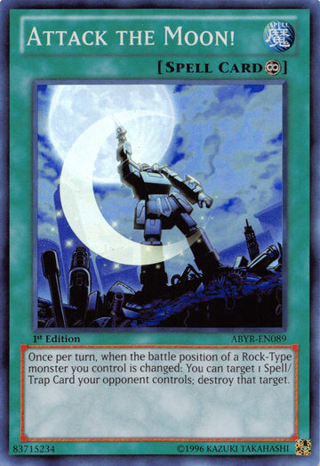 Attack the Moon! [ABYR-EN089] Super Rare