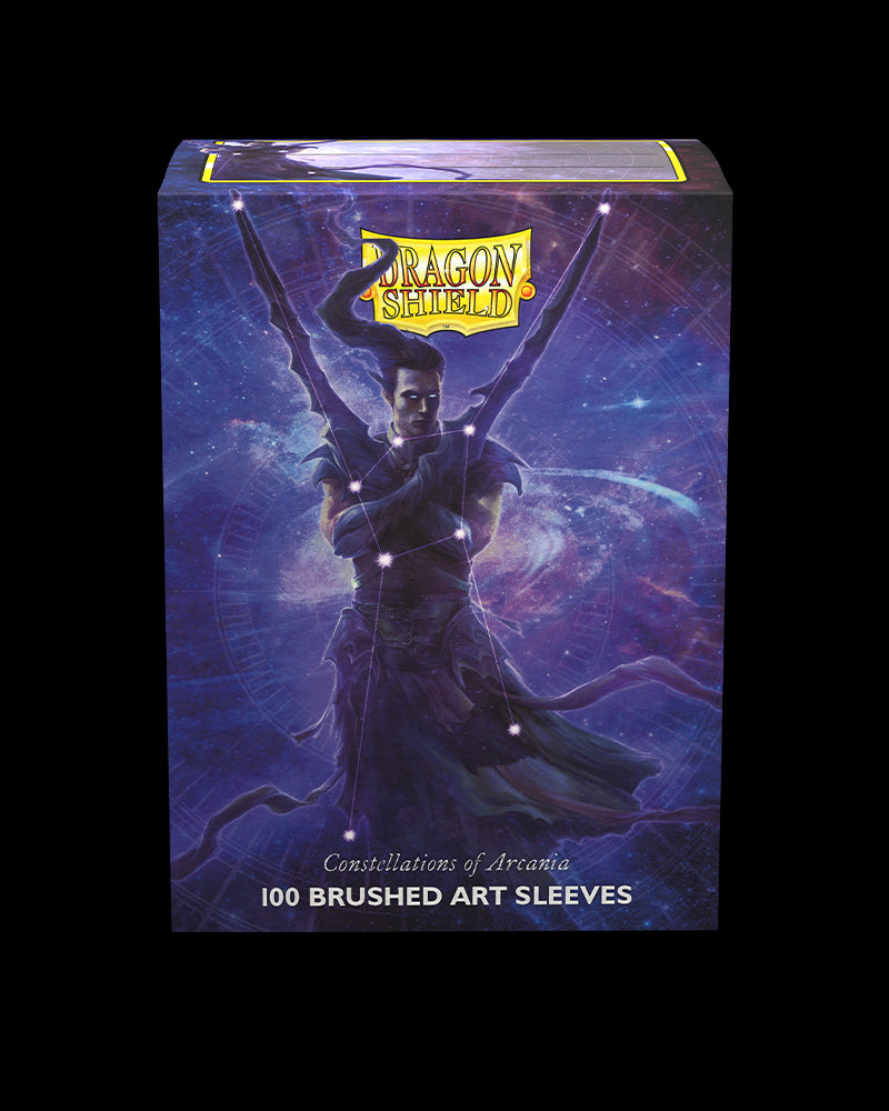 100ct Dragon Shield Brushed Art Sleeves:  Alaric Constellations (Standard Size)