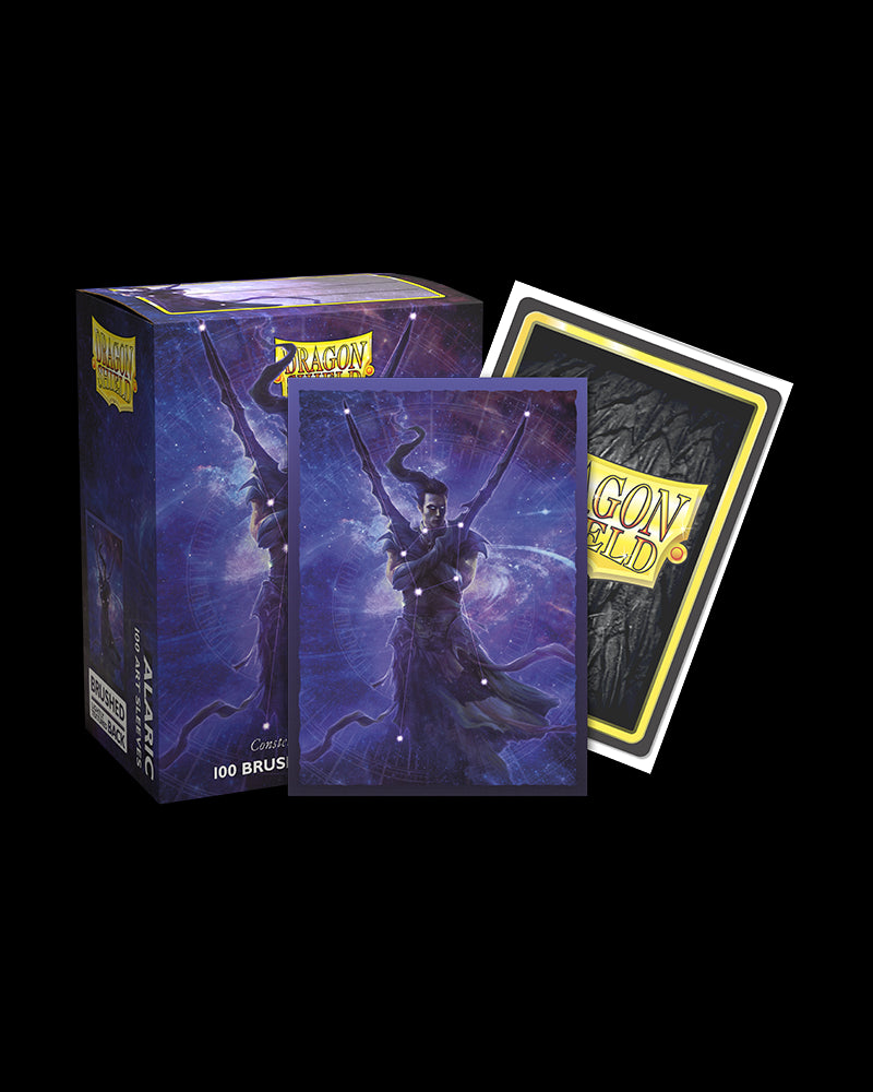 100ct Dragon Shield Brushed Art Sleeves:  Alaric Constellations (Standard Size)