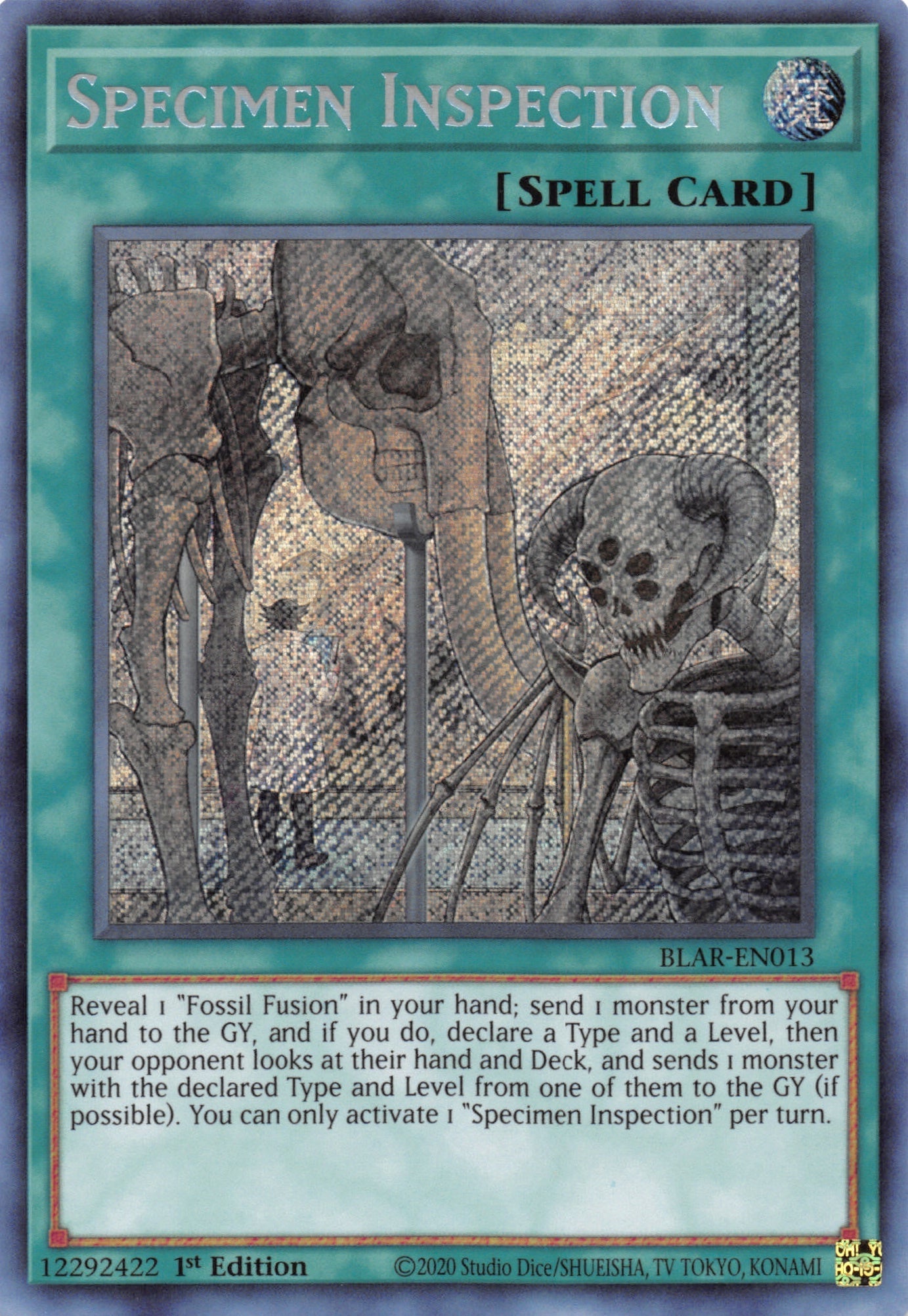 Specimen Inspection [BLAR-EN013] Secret Rare