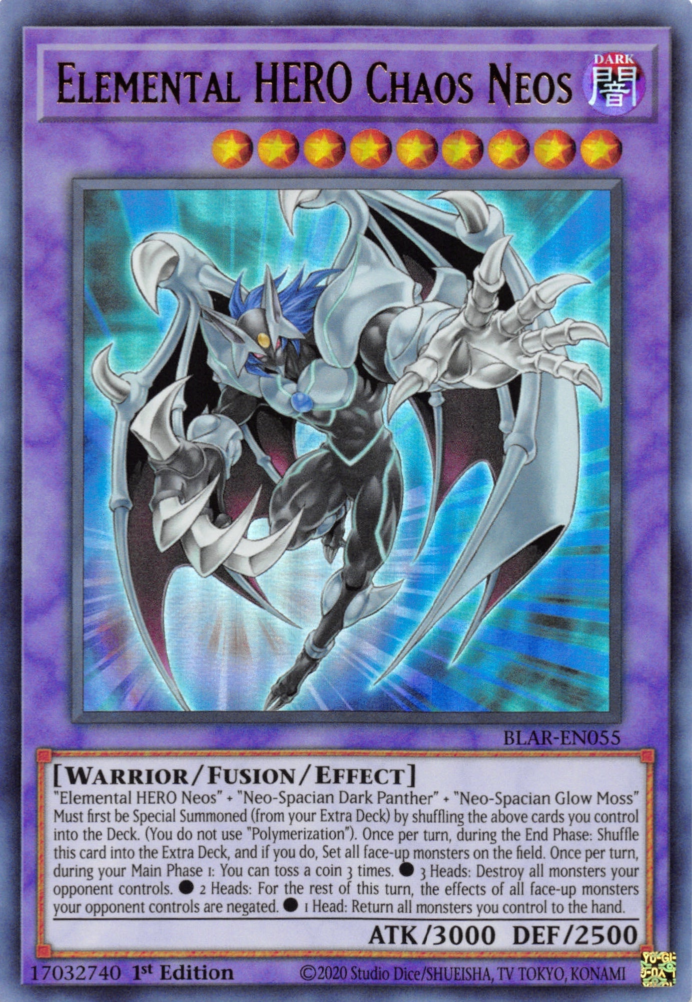 Elemental Hero Chaos Neos [BLAR-EN055] Ultra Rare