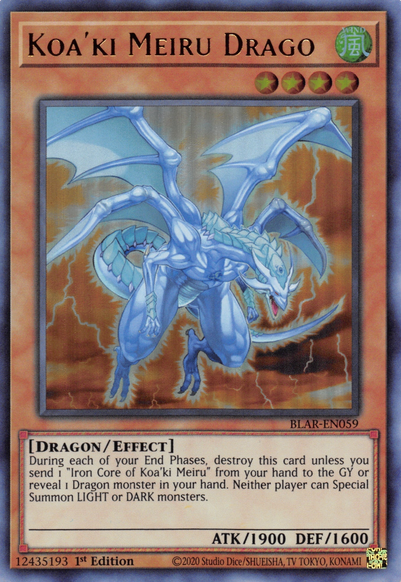 Koa'ki Meiru Drago [BLAR-EN059] Ultra Rare