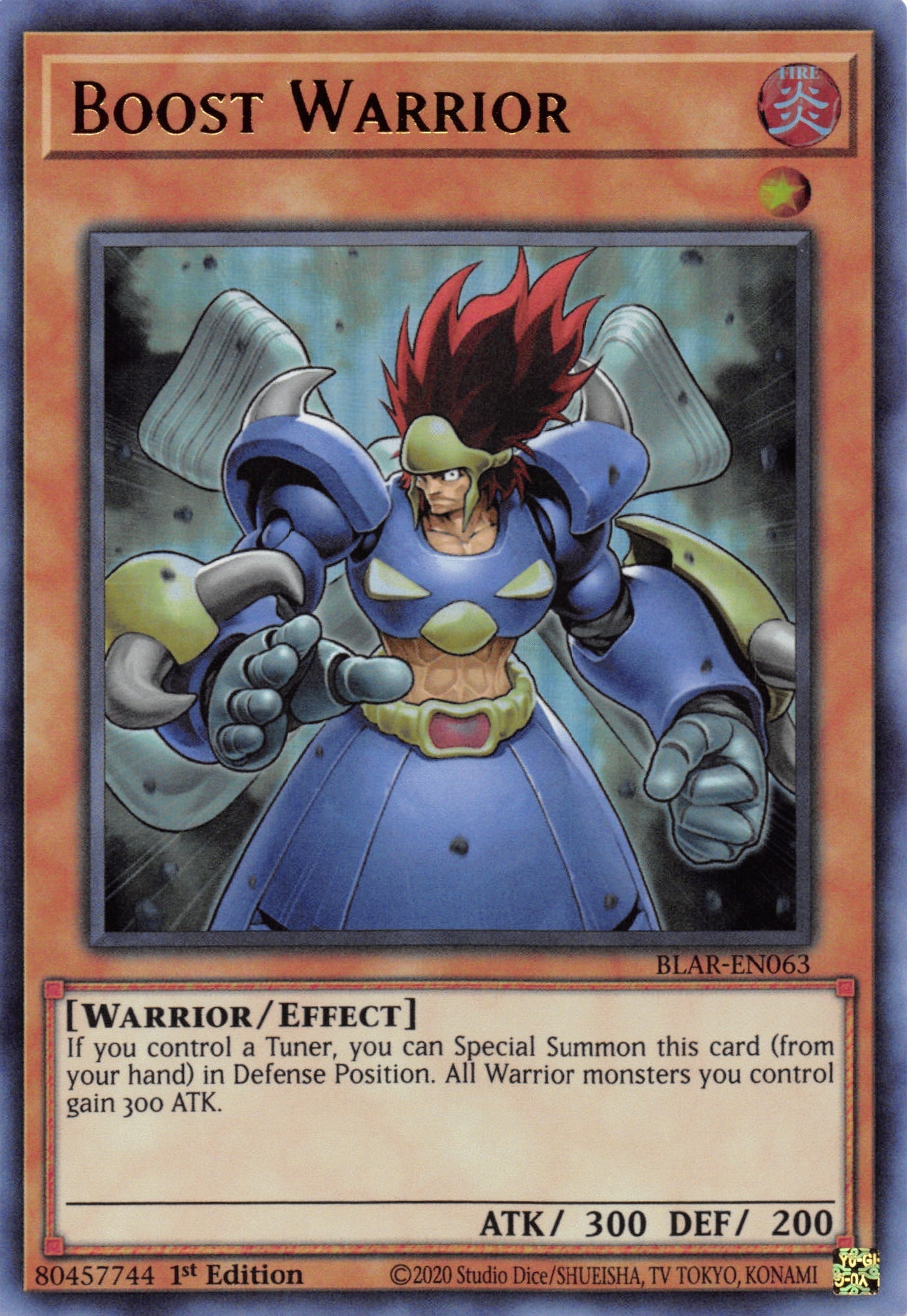 Boost Warrior [BLAR-EN063] Ultra Rare