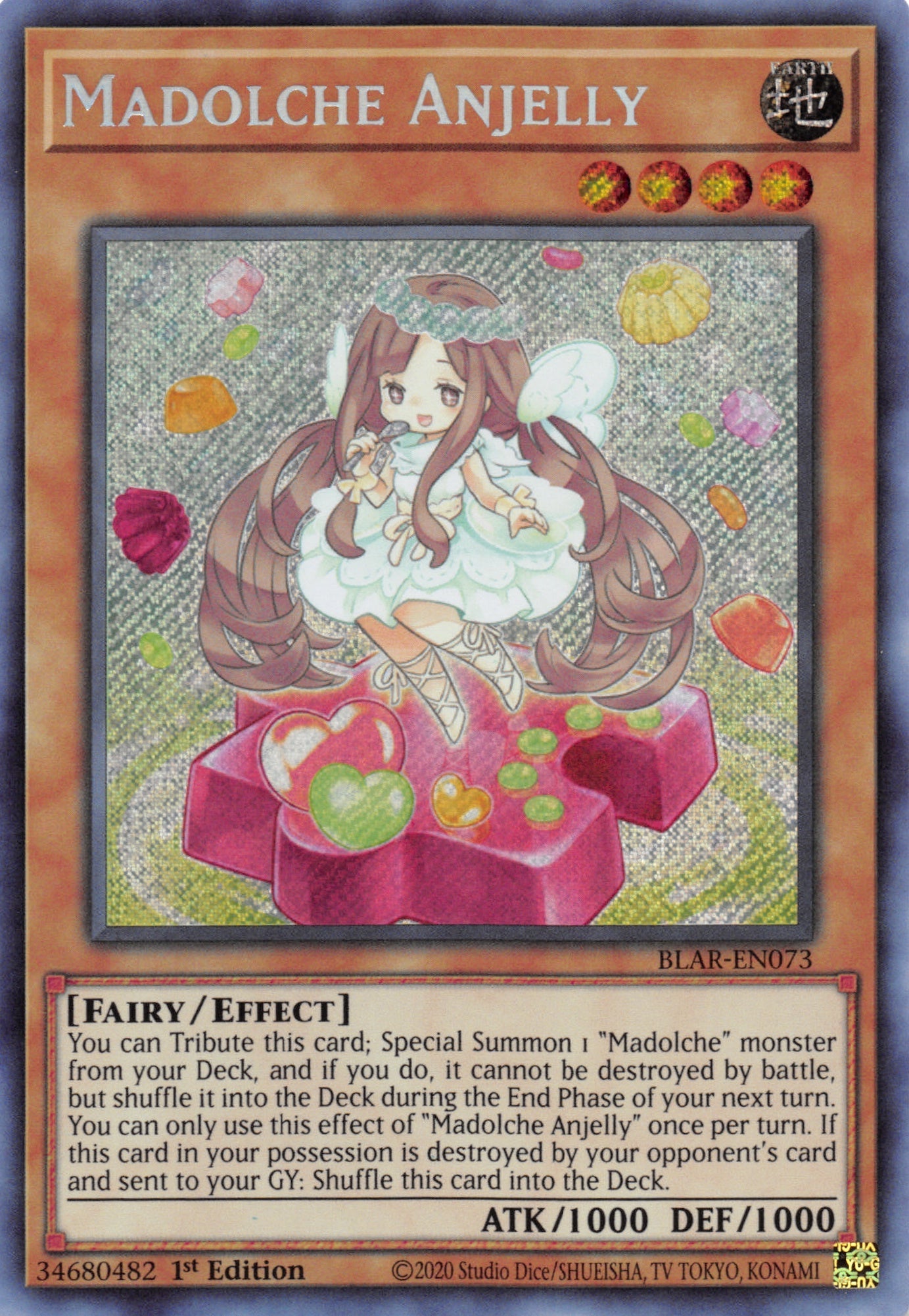 Madolche Anjelly [BLAR-EN073] Secret Rare