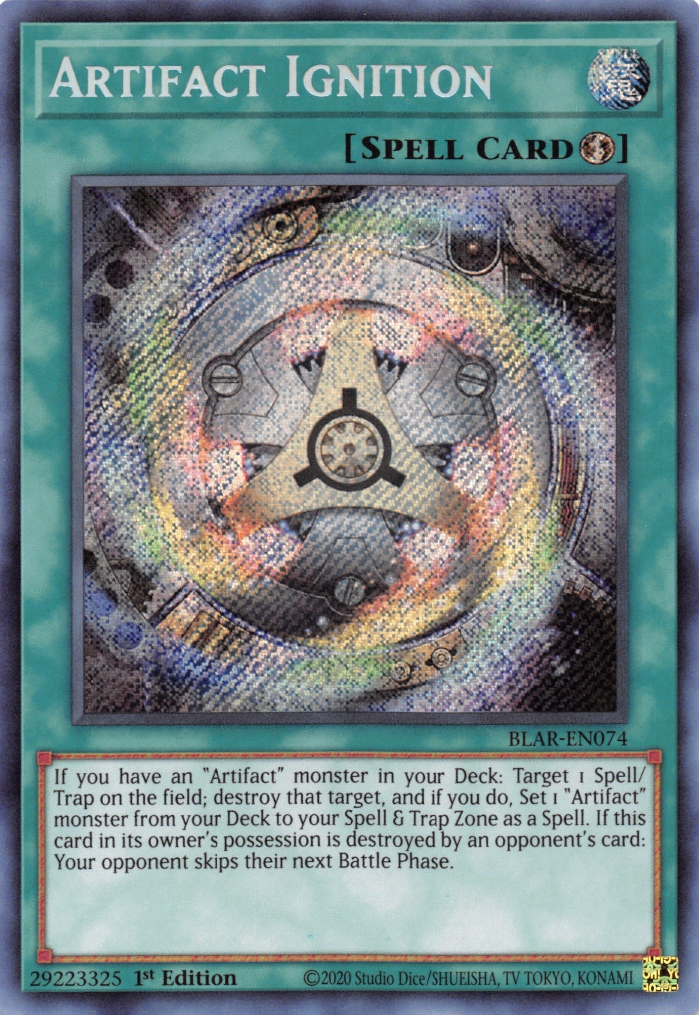 Artifact Ignition [BLAR-EN074] Secret Rare