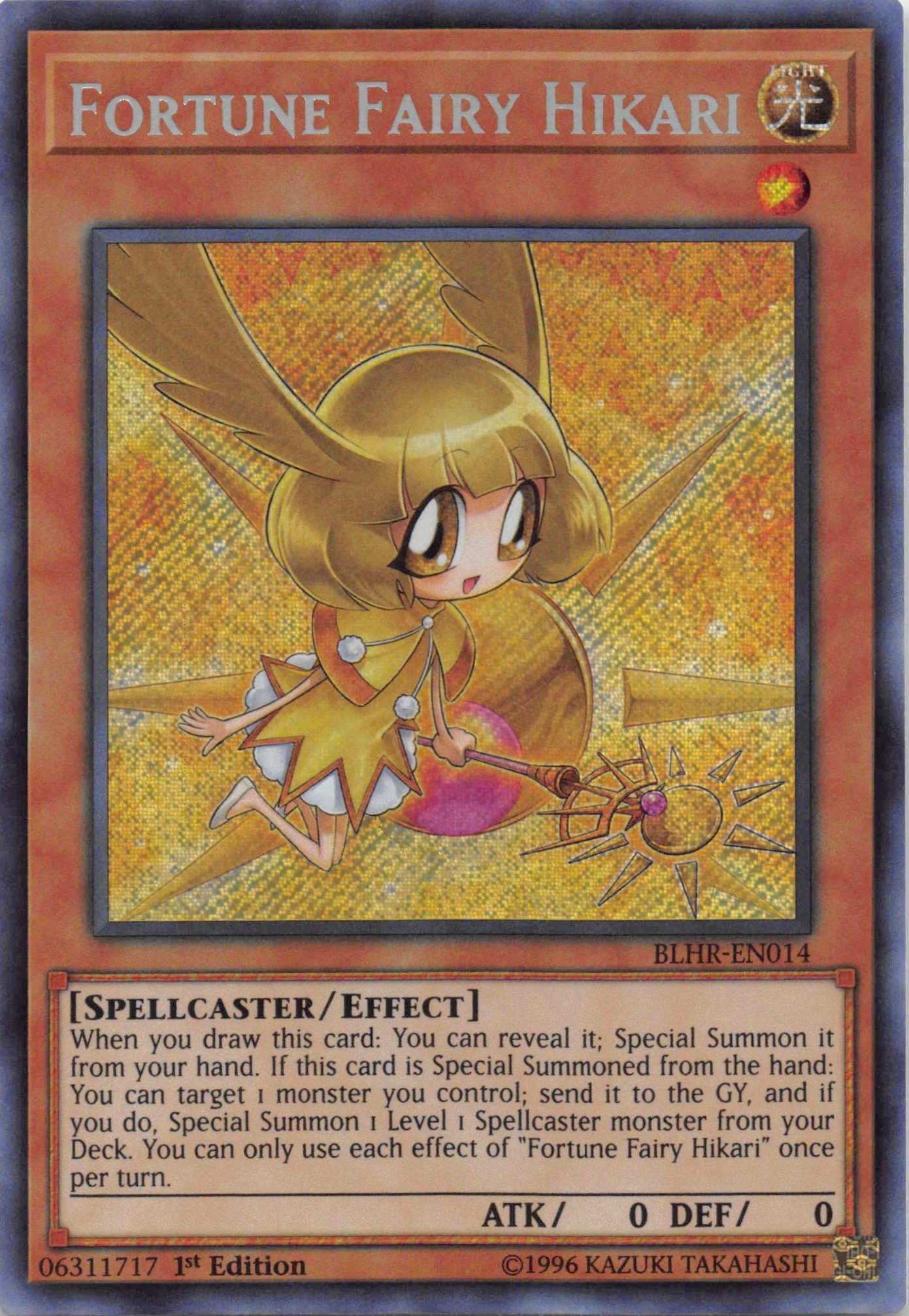 Fortune Fairy Hikari [BLHR-EN014] Secret Rare