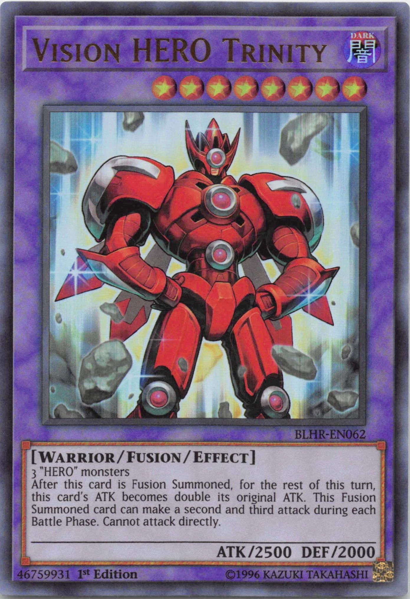 Vision Hero Trinity [BLHR-EN062] Ultra Rare