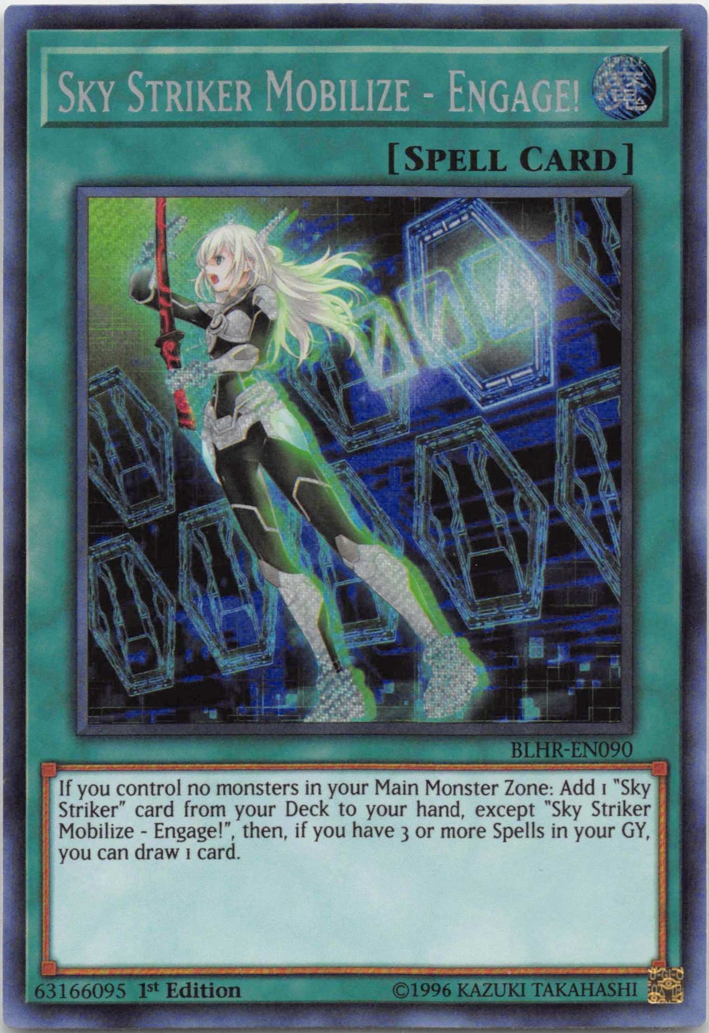 Sky Striker Mobilize - Engage! [BLHR-EN090] Secret Rare