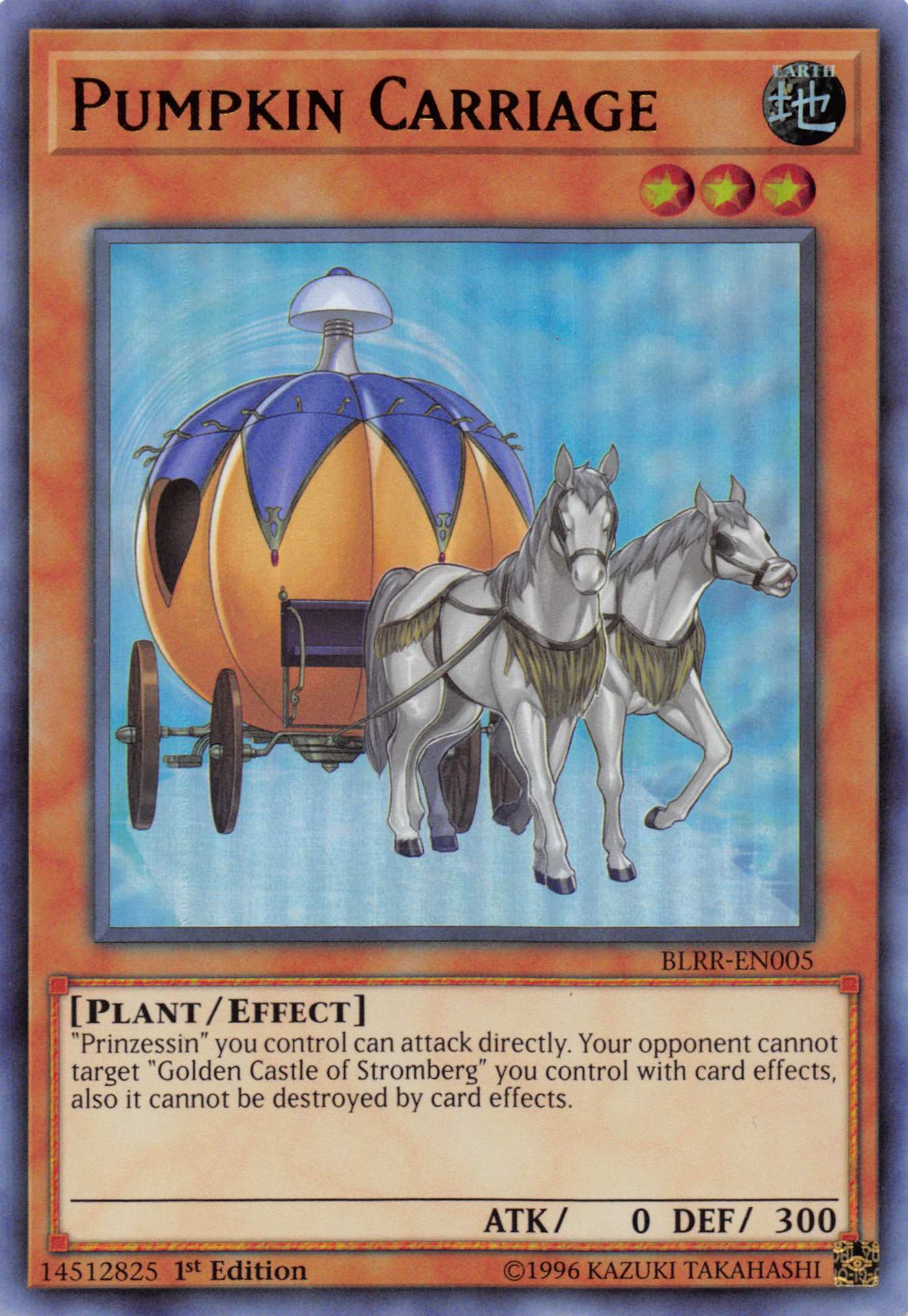 Pumpkin Carriage [BLRR-EN005] Ultra Rare