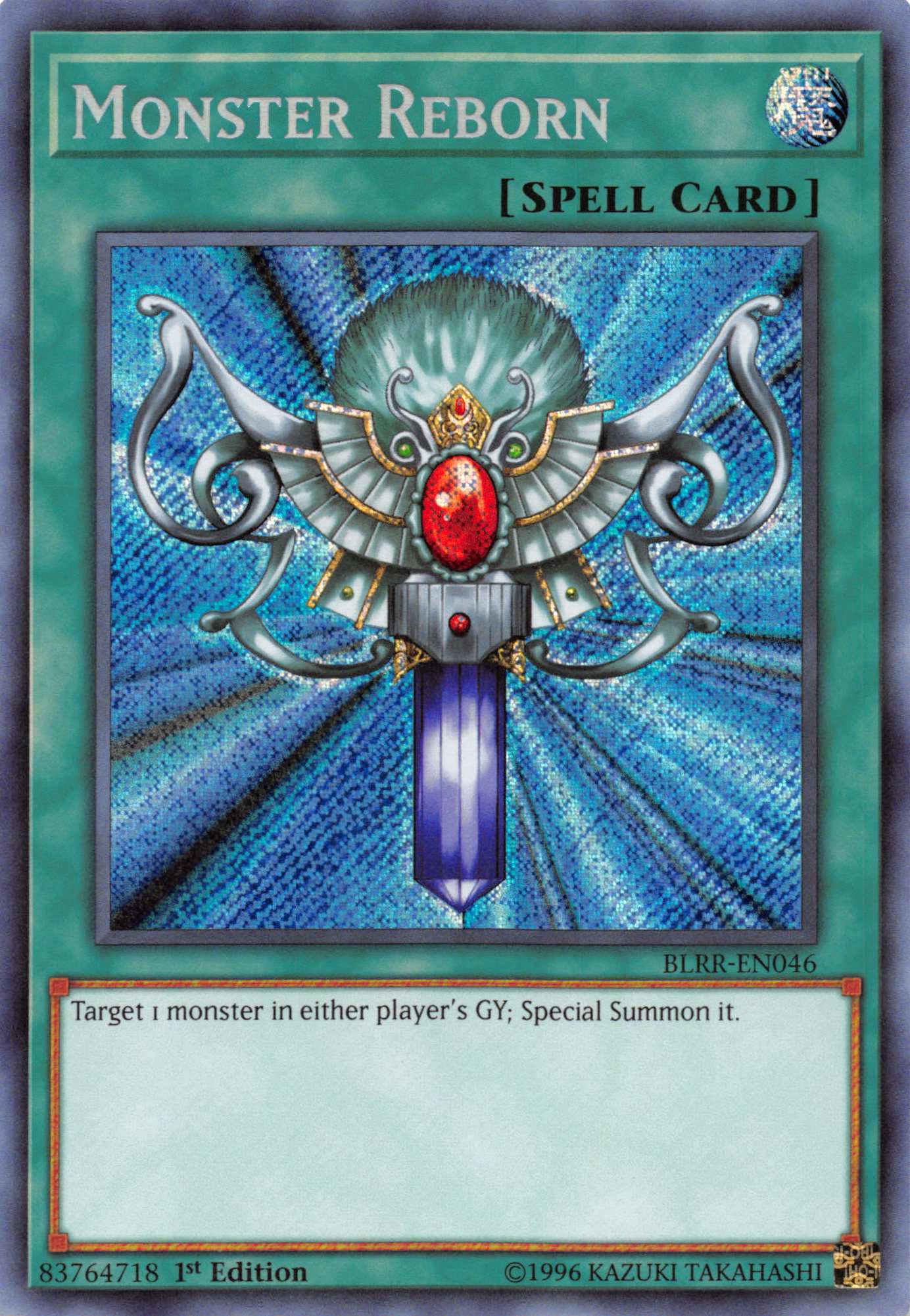 Monster Reborn [BLRR-EN046] Secret Rare