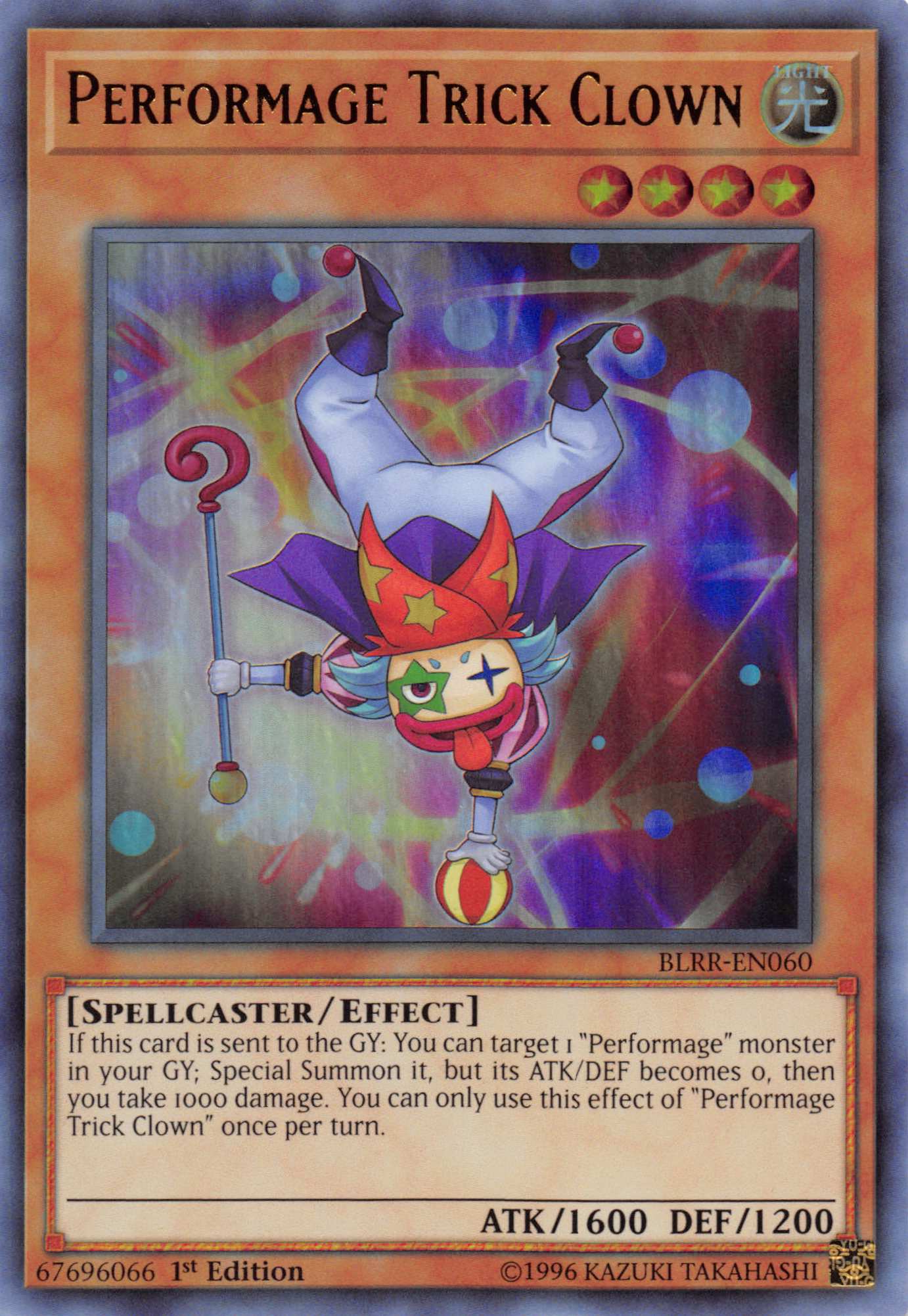 Performage Trick Clown [BLRR-EN060] Ultra Rare