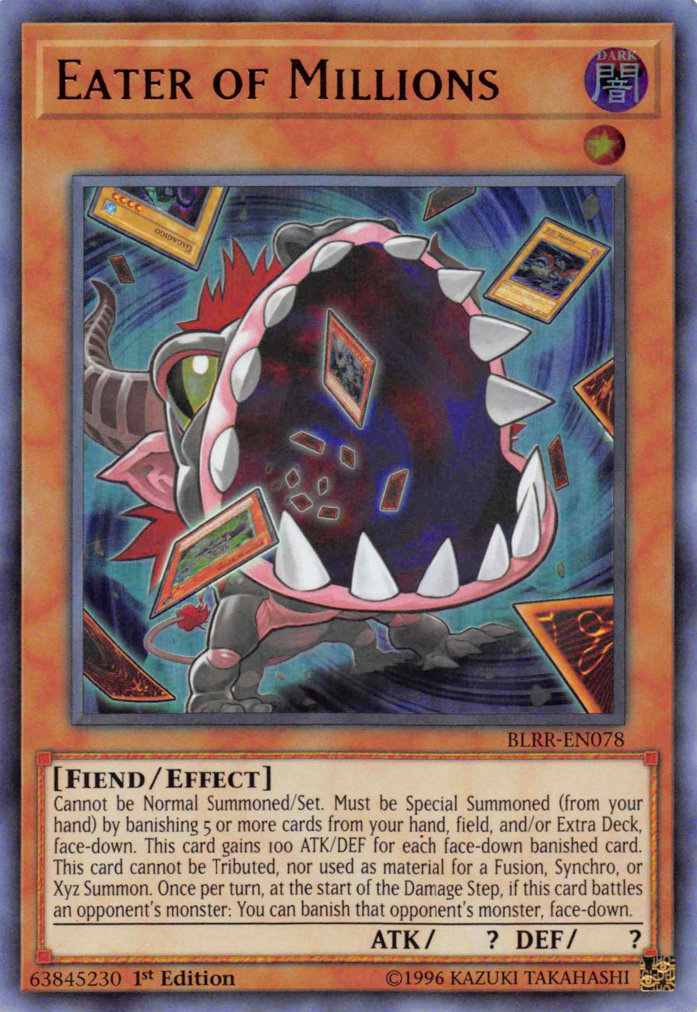 Eater of Millions [BLRR-EN078] Ultra Rare