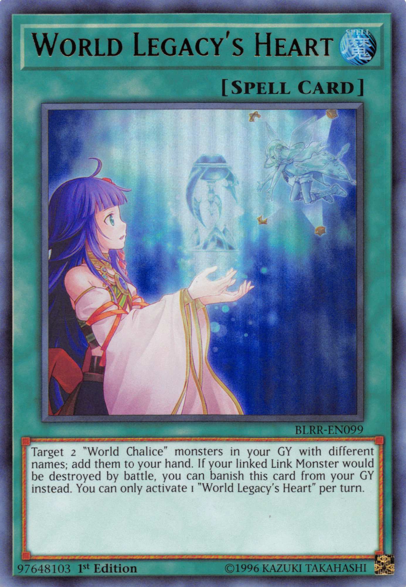 World Legacy's Heart [BLRR-EN099] Ultra Rare