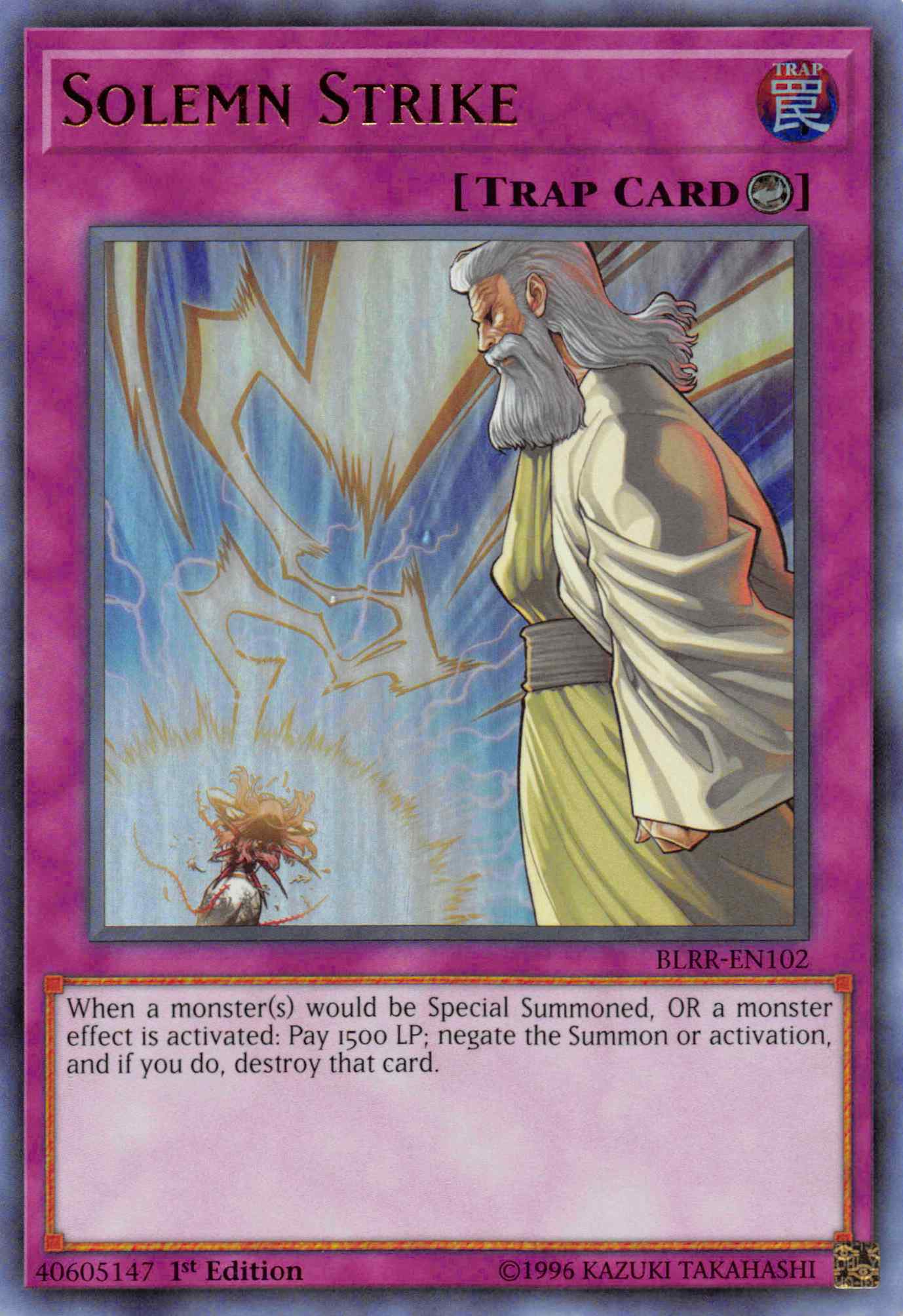 Solemn Strike [BLRR-EN102] Ultra Rare