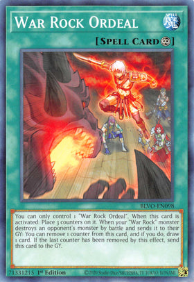 War Rock Ordeal [BLVO-EN098] Common