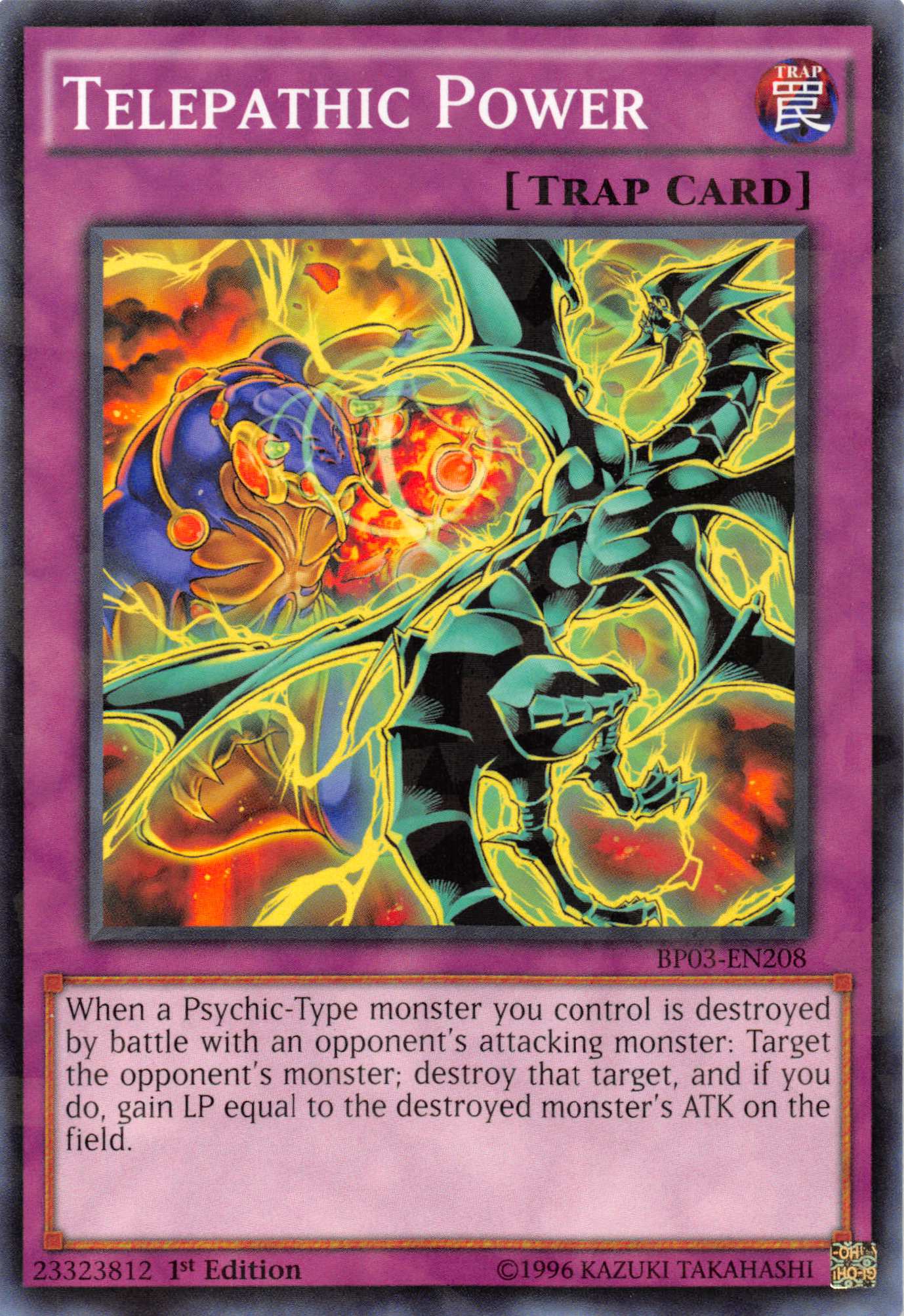 Telepathic Power [BP03-EN208] Shatterfoil Rare