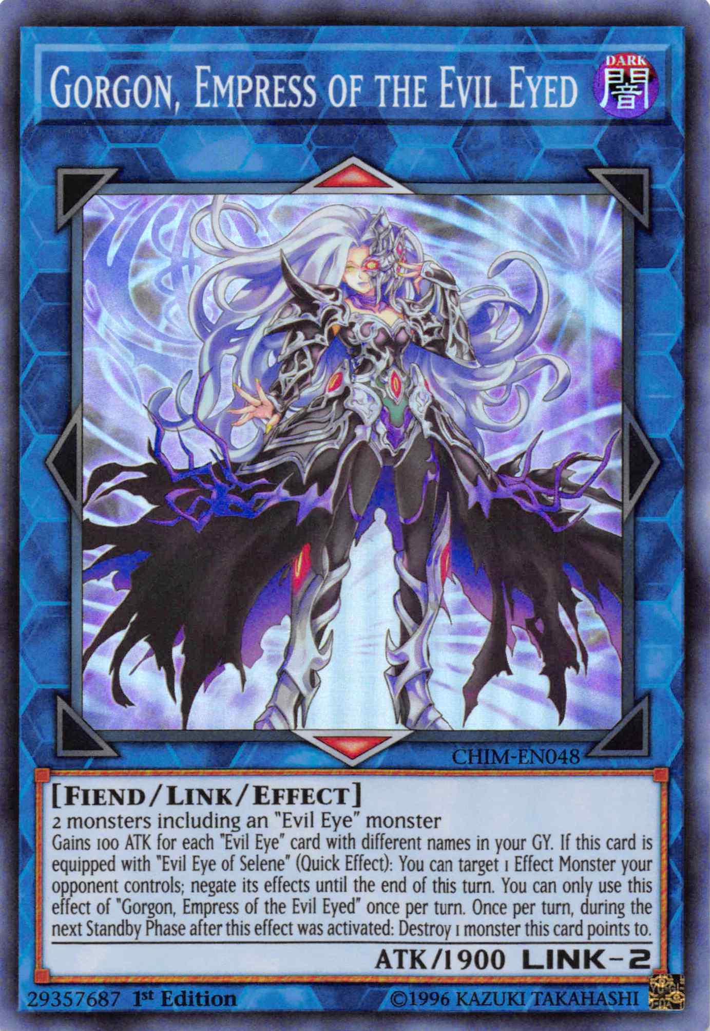 Gorgon, Empress of the Evil Eyed [CHIM-EN048] Super Rare