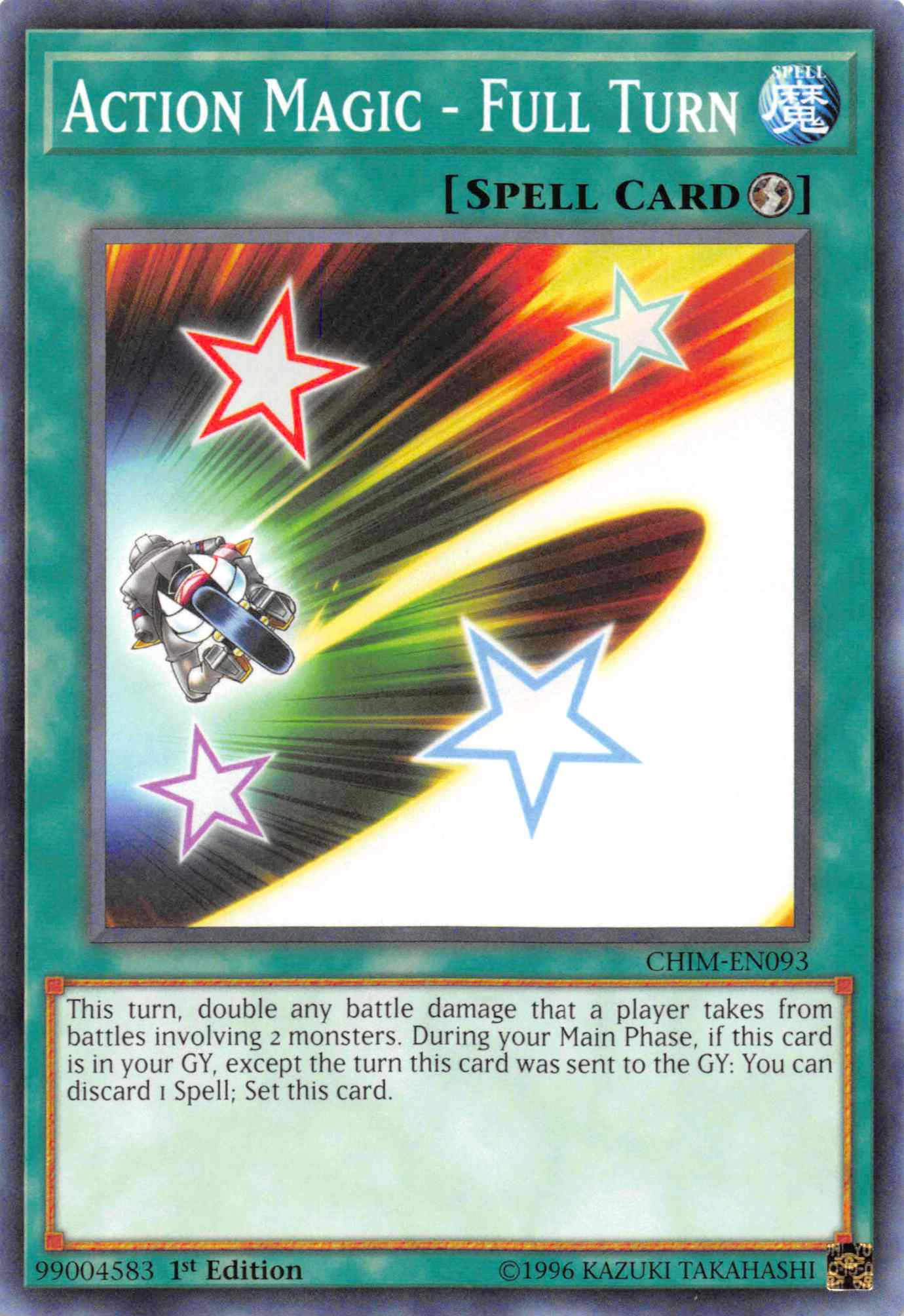 Action Magic - Full Turn [CHIM-EN093] Common