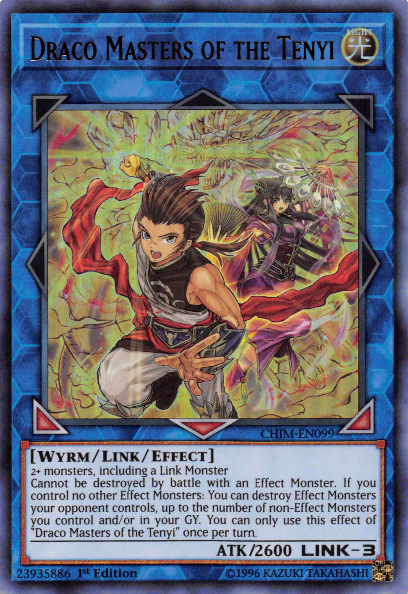 Draco Masters of the Tenyi [CHIM-EN099] Ultra Rare