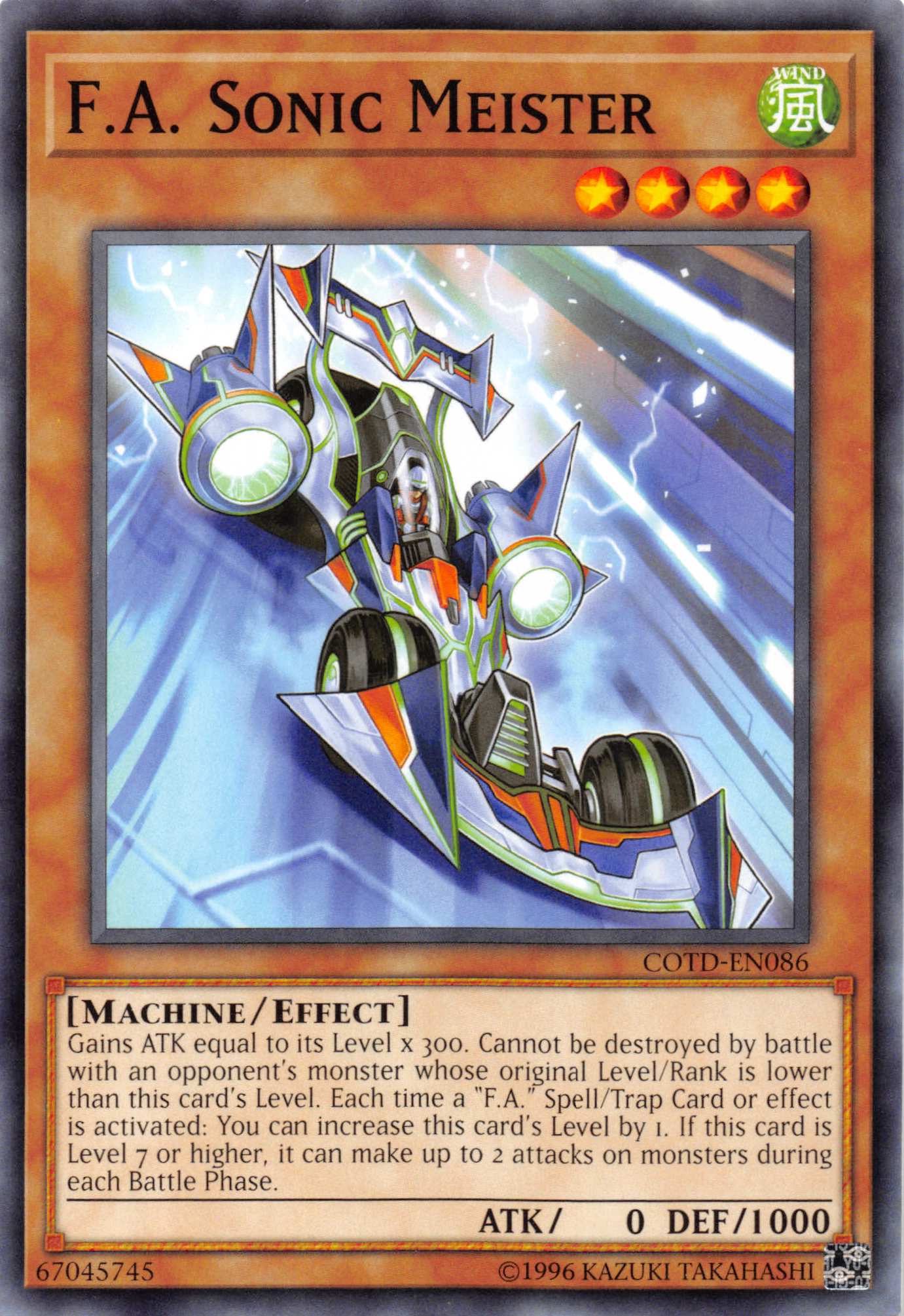 F.A. Sonic Meister [COTD-EN086] Common