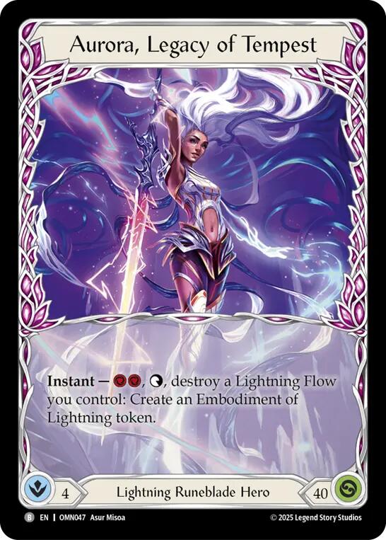 Aurora, Legacy of the Tempest
